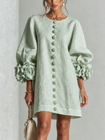 Rosalie | Vestido Mini con Botones