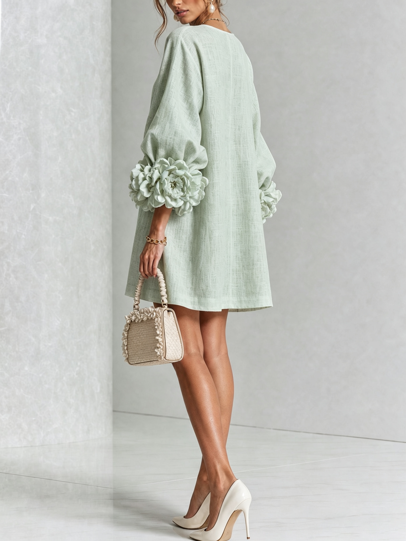 Rosalie | Vestido Mini con Botones