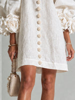 Rosalie | Vestido Mini con Botones