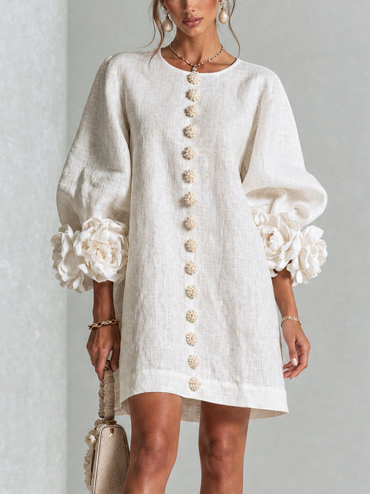 Rosalie | Vestido Mini con Botones