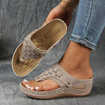 Andrea | Sandalias de Cuña Cómodas con Sujeción