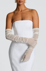 Guantes Ada - marfil