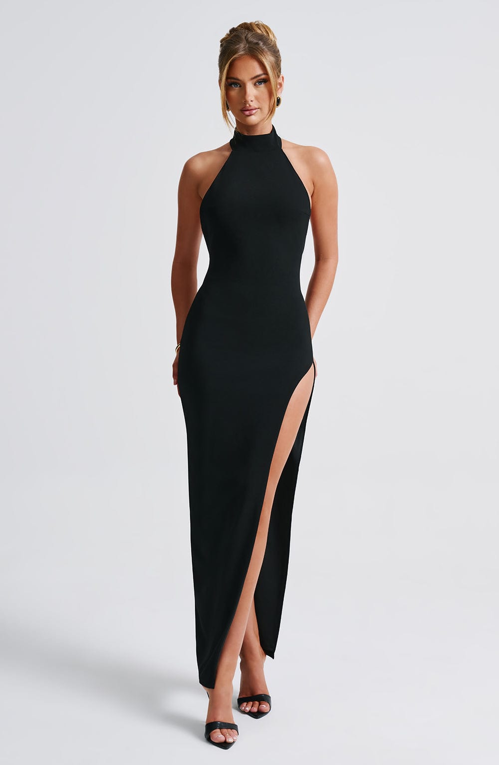 Vestido largo Adalia - negro