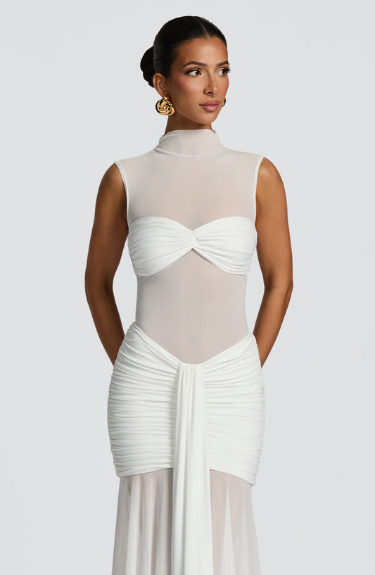 Top Adina - blanco