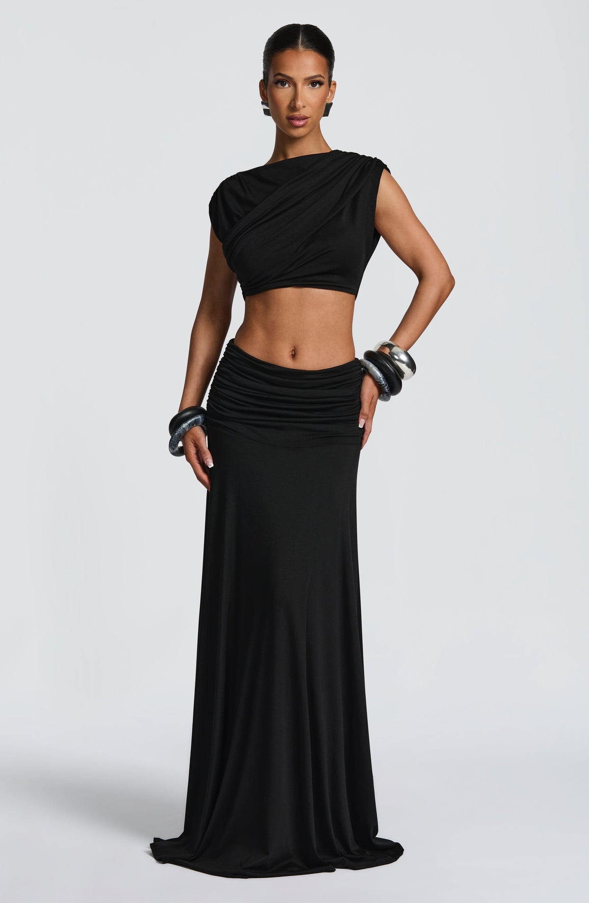 Top Amara - negro