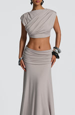 Top Amara - gris claro