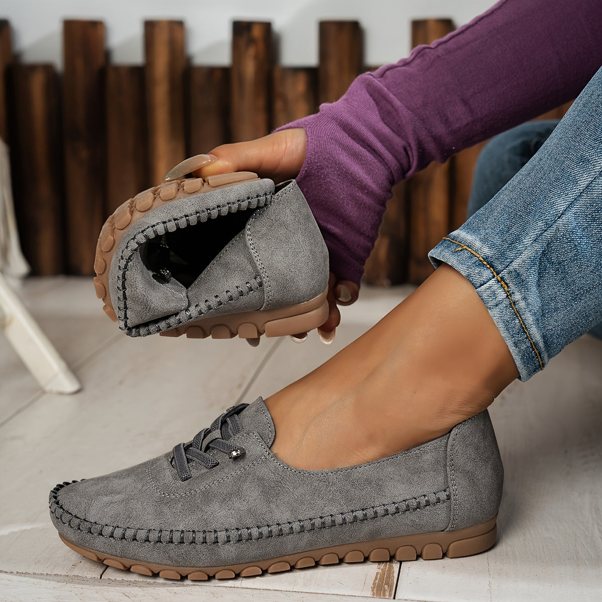 Ester - Mocasines Anatómicos Flexibles y Cómodos para Mujer de Valerina Milano