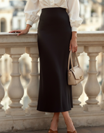 Falda de Seda Old Money