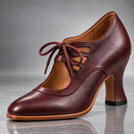 Audrey | Tacones con cordones