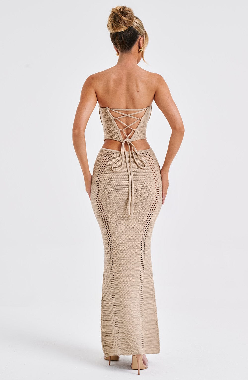 Falda larga Chayenne - beige