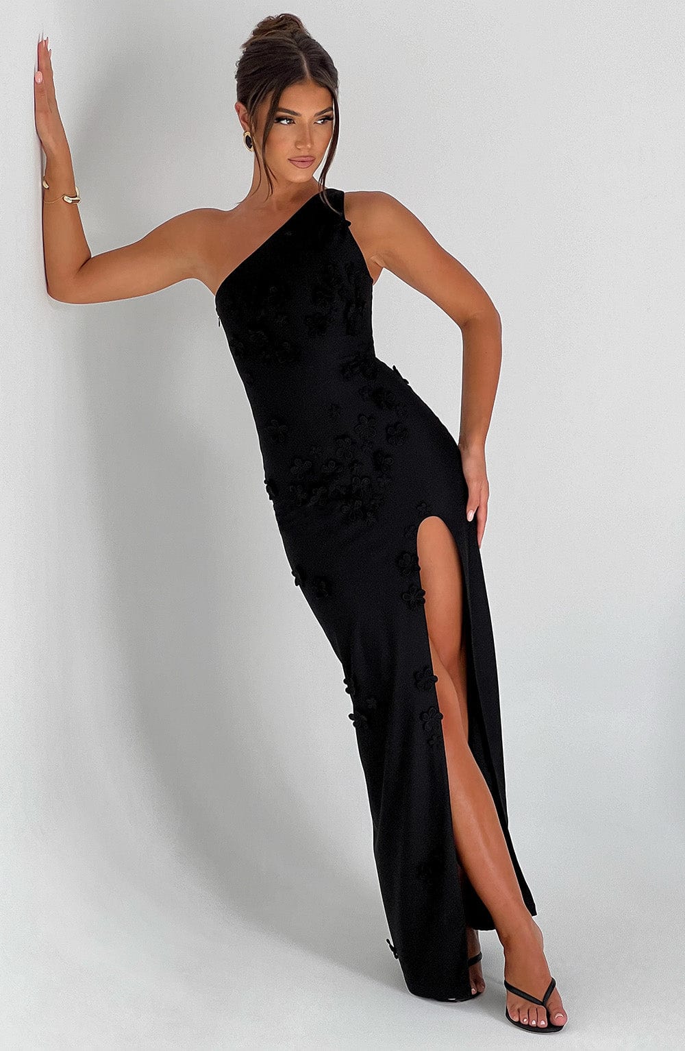 Vestido largo Cynthia - negro