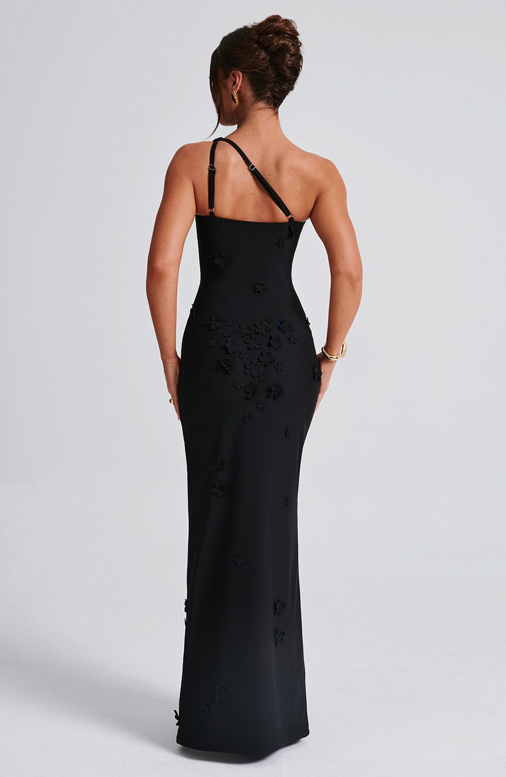 Vestido largo Cynthia - negro