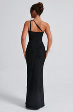 Vestido largo Cynthia - negro