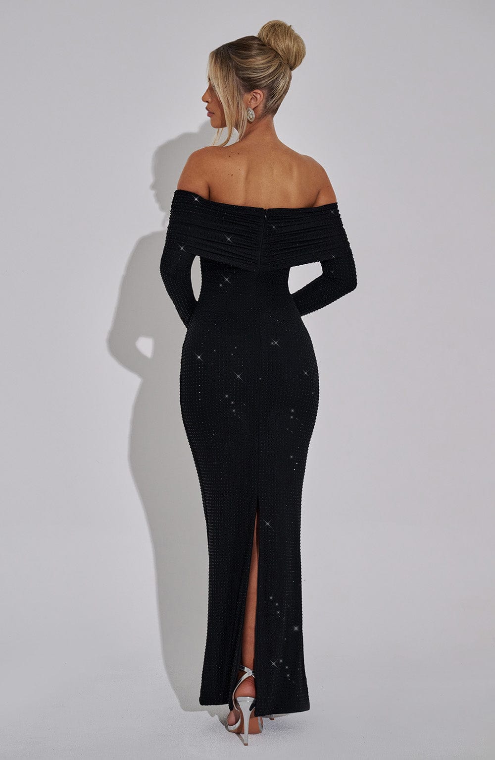 Vestido largo Cyprus - negro
