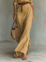 Gracia | Vestido Maxi con Cinturón