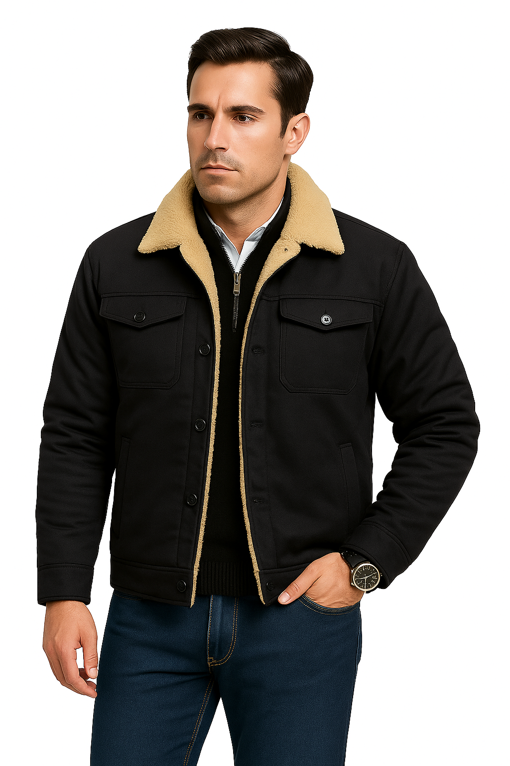 David | Cazadora Bomber con Estilo