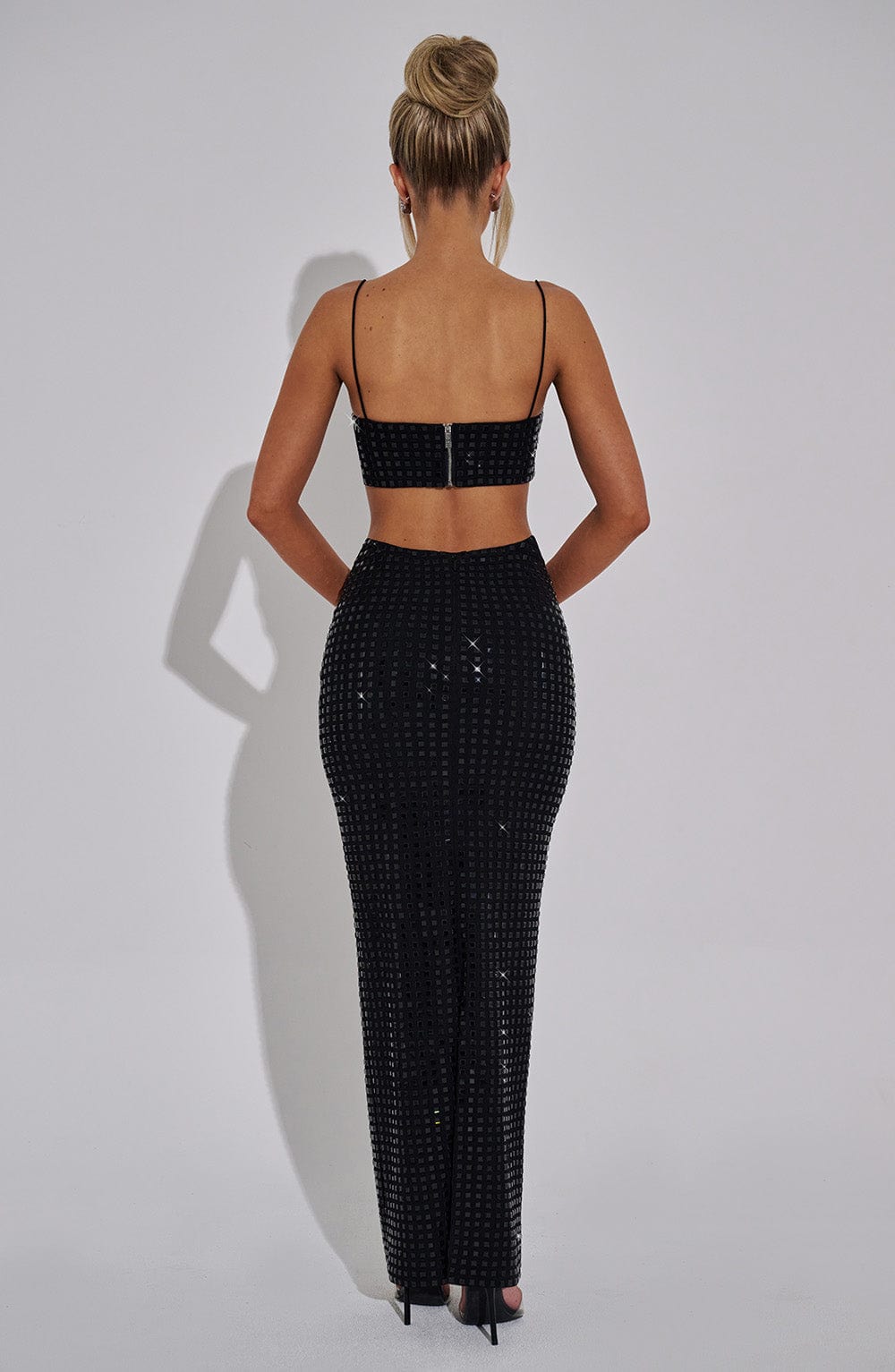 Top Dimity - negro