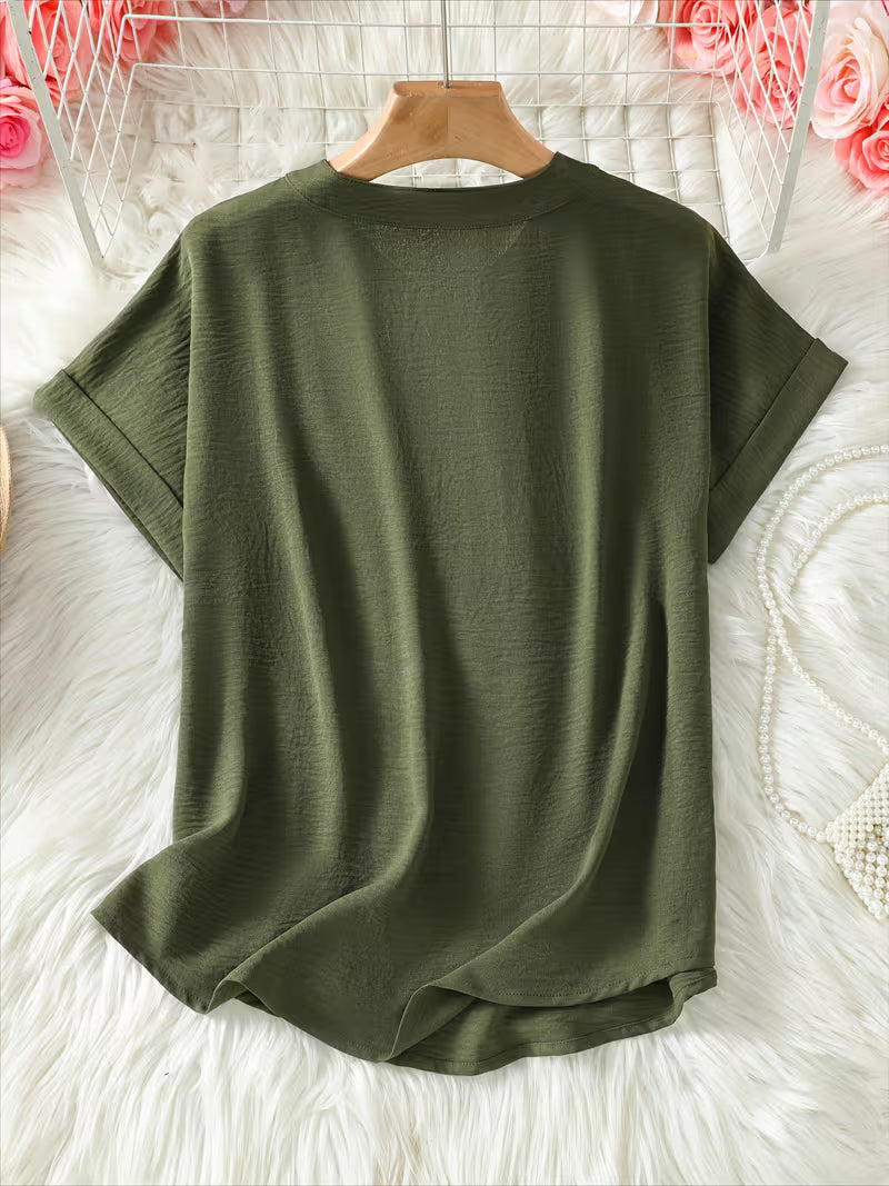 Novelya | Blusa de Manga Corta