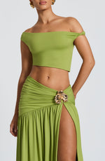 Top Eva - verde oliva