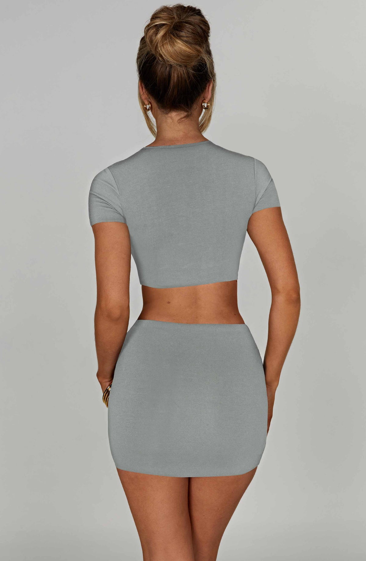 Top Eve - gris acero