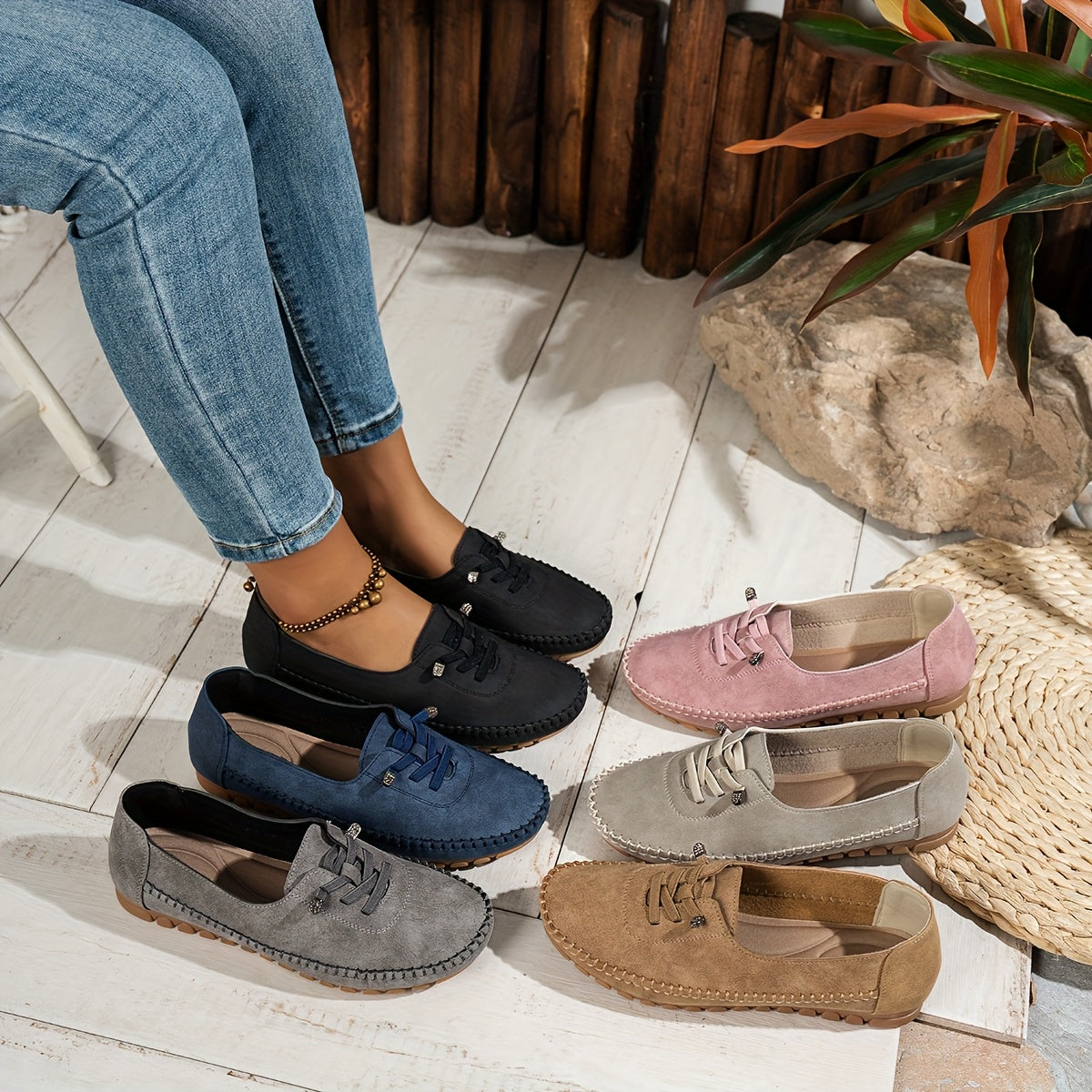 Ester - Mocasines Anatómicos Flexibles y Cómodos para Mujer de Valerina Milano