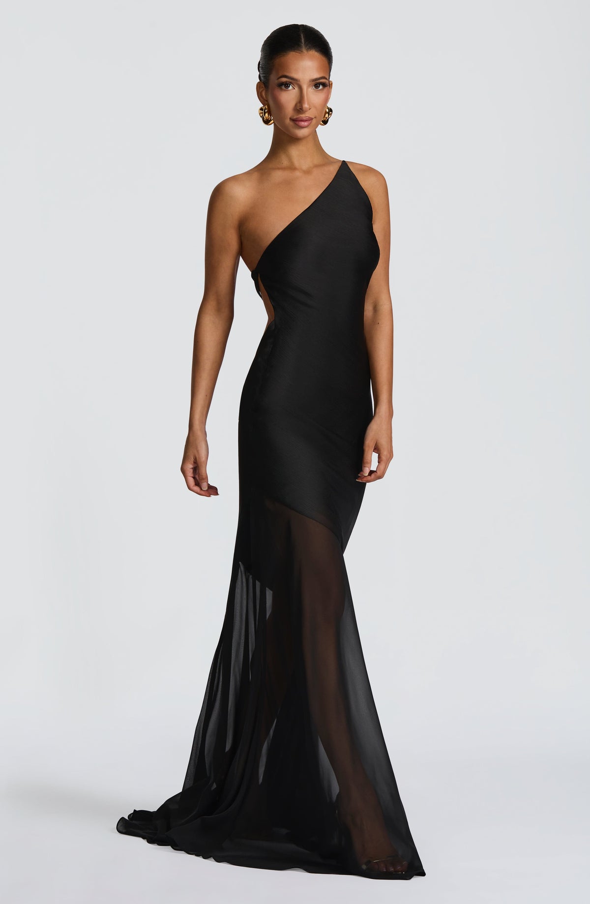 Vestido de gala Fable - negro