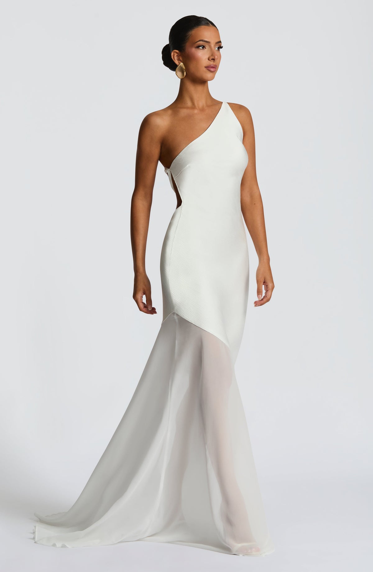 Vestido de gala Fable - marfil
