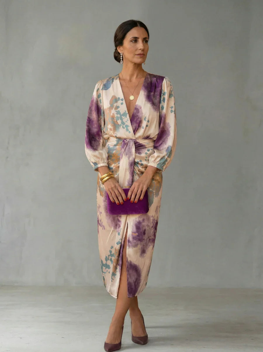 Valeria - Vestido Elegante con Escote en V