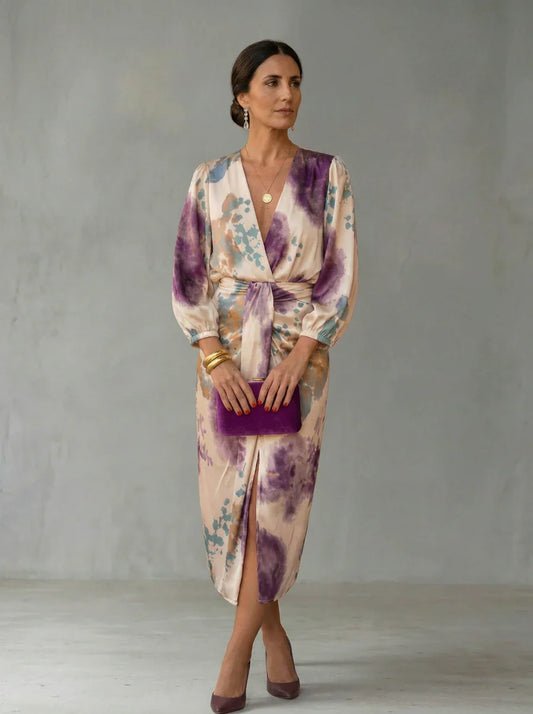 Valeria - Robe Élégante à Décolleté en V