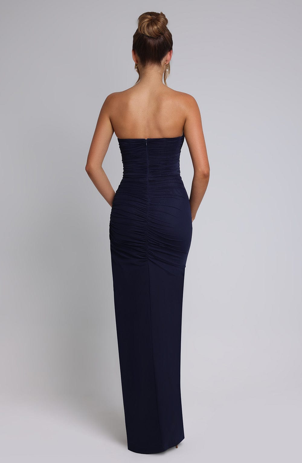 Vestido largo Giovanna - azul marino