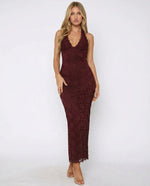 NOVELYA | Vestido Largo Lace Me