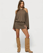 NOVELYA | Vestido Golden Mirage