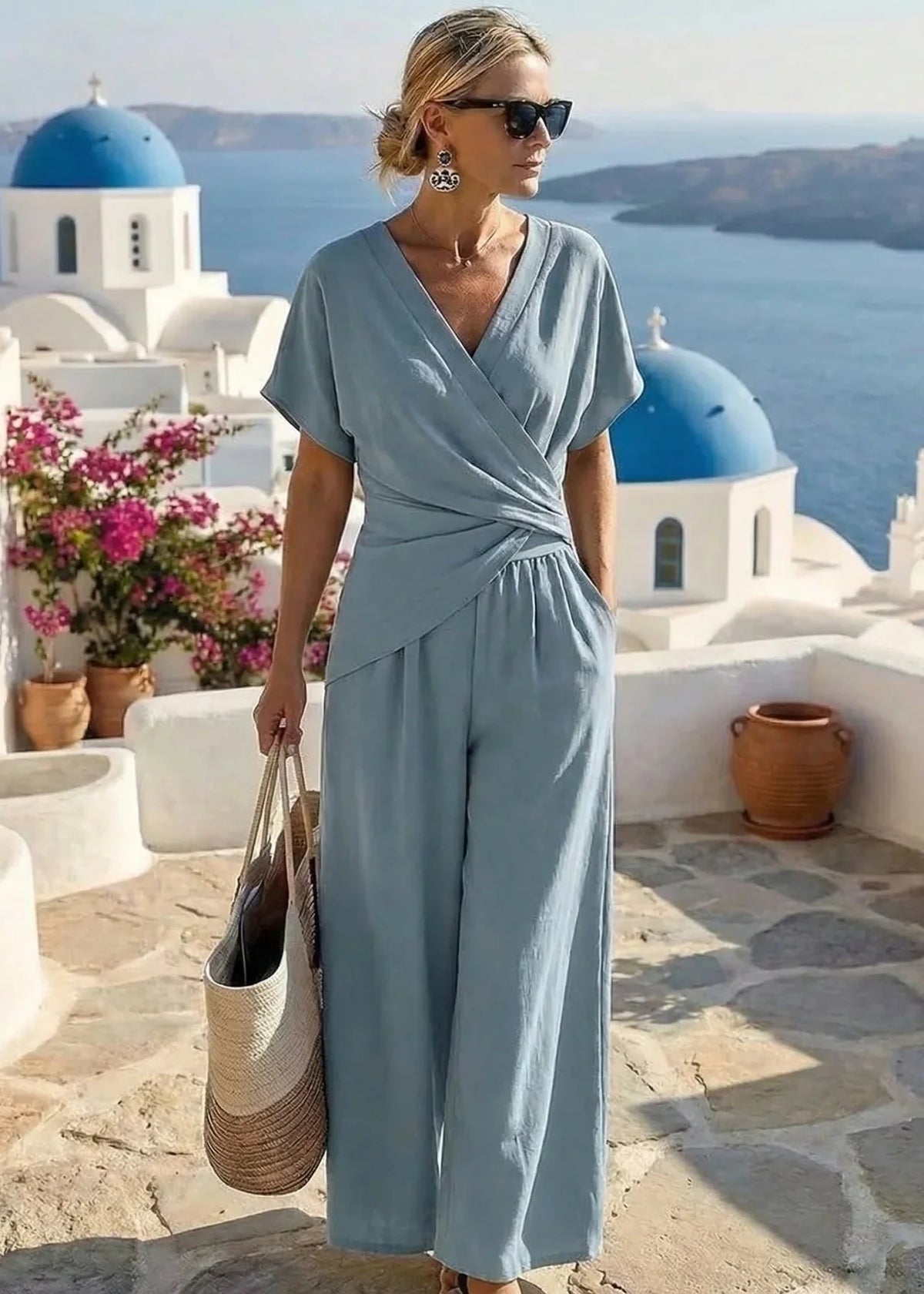 Conjunto Elegante de Dos Piezas Fenna™