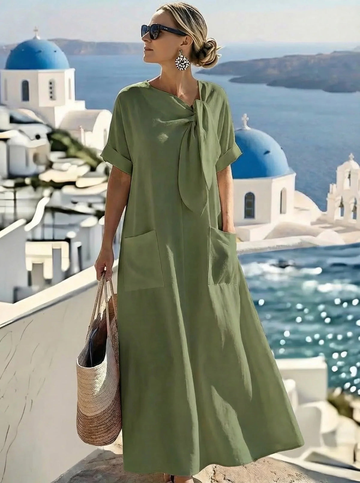 Vestido Elegante Fleur™ con Bolsillos