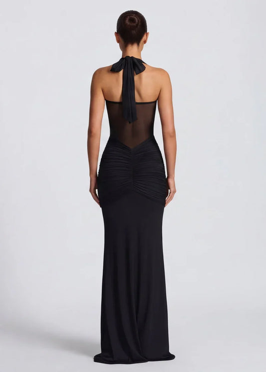 Robe Sirène à Silhouette Sablier