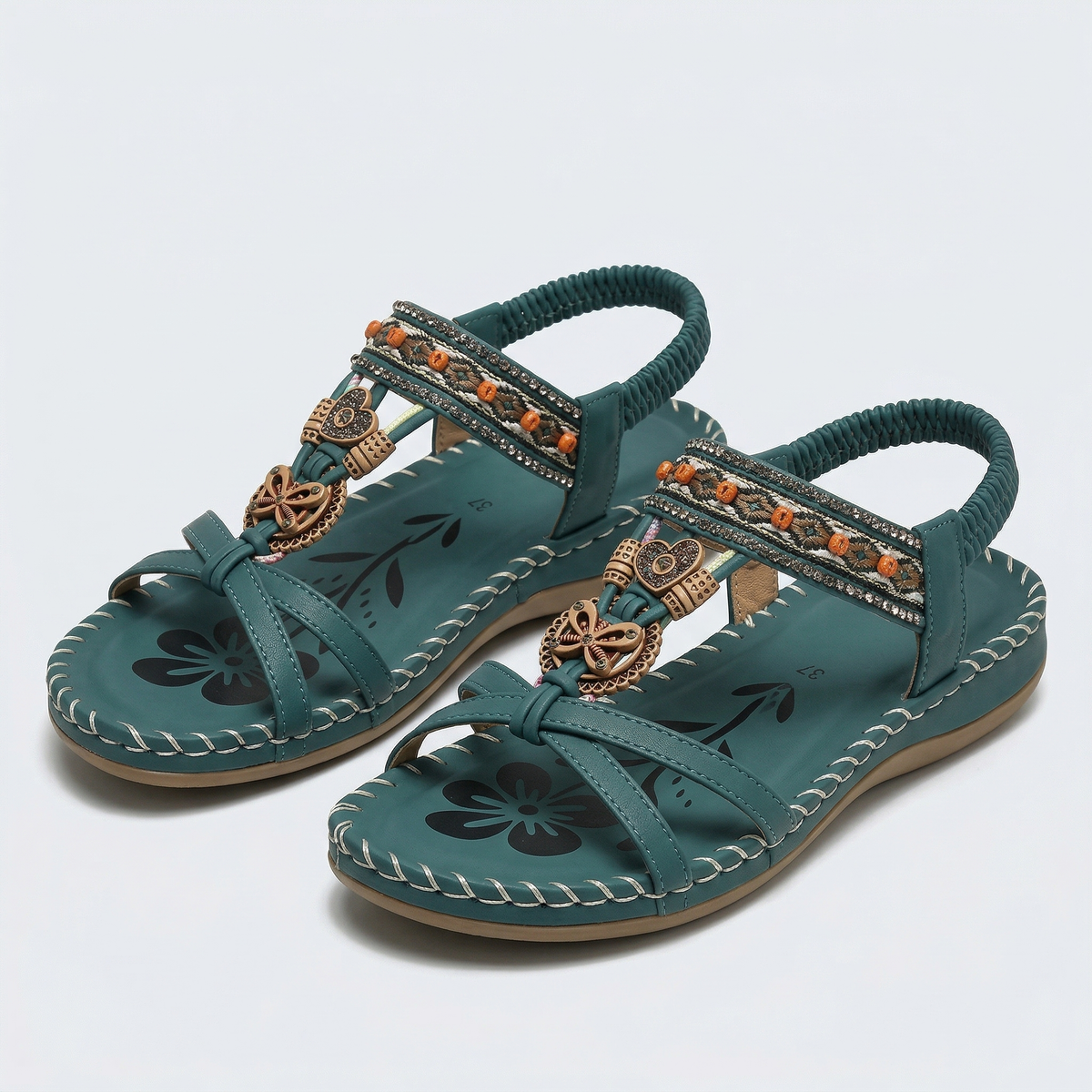 Nadia – Sandalias Ortopédicas Estilo Ibiza para Comodidad y Elegancia