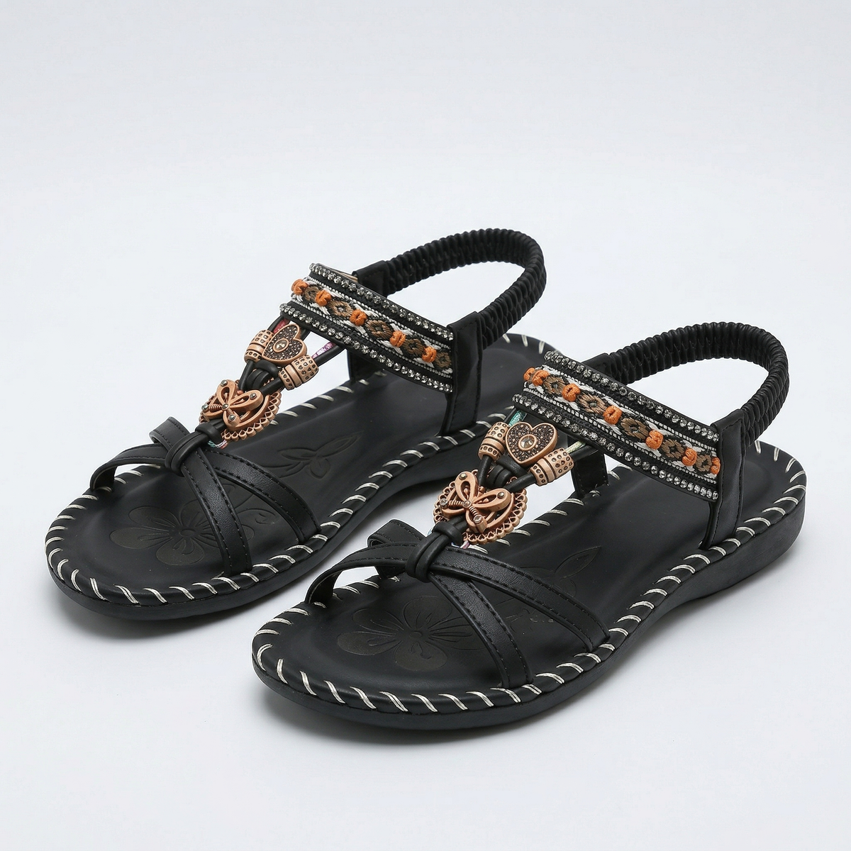 Nadia – Sandalias Ortopédicas Estilo Ibiza para Comodidad y Elegancia