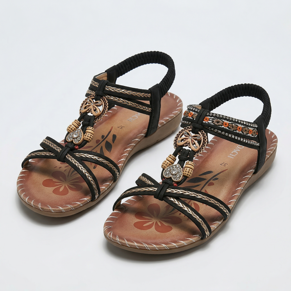 Nadia – Sandalias Ortopédicas Estilo Ibiza para Comodidad y Elegancia