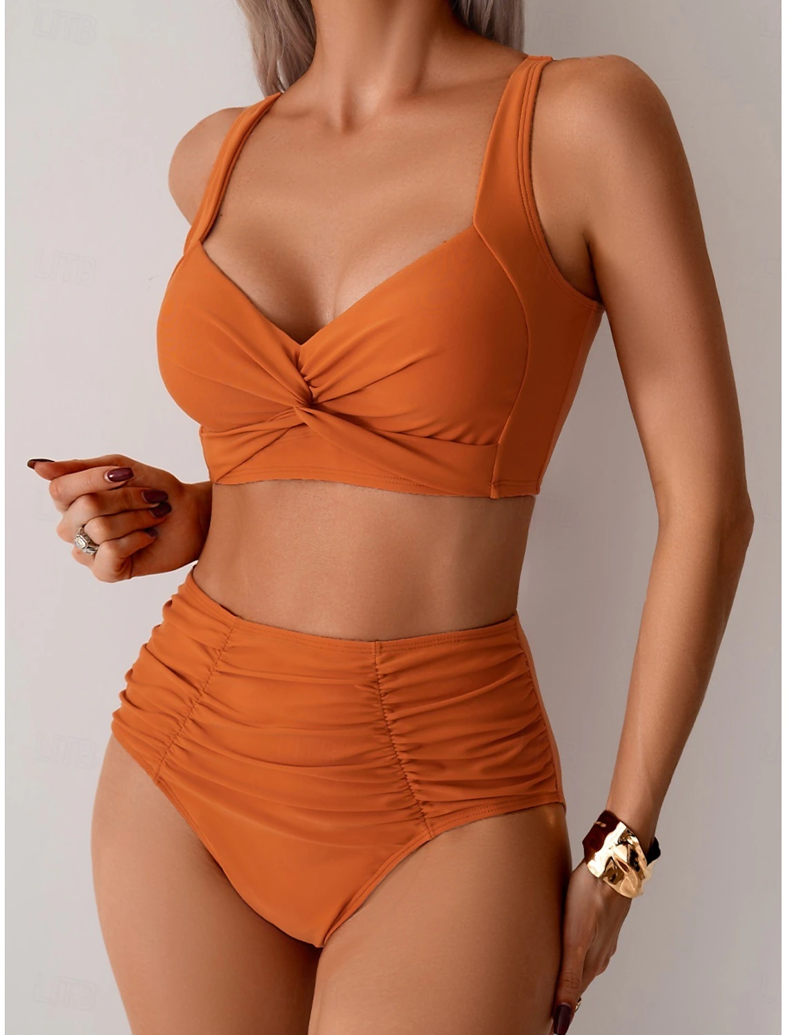 Daniela - Bikini de Tejido Plisado
