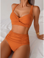 Daniela - Bikini de Tejido Plisado