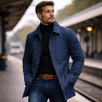 Adrián | Abrigo Elegante para Hombre
