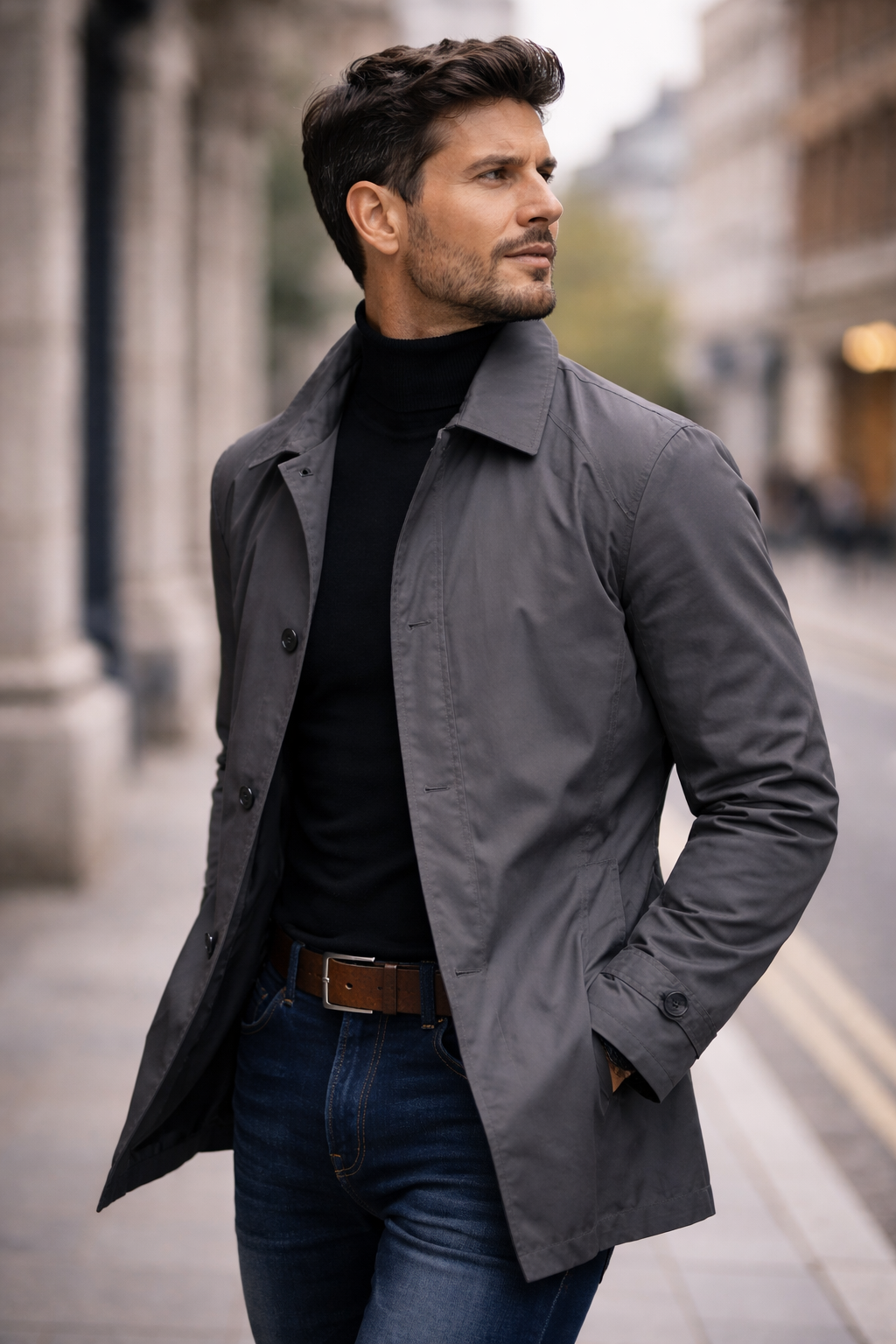 Adrián | Abrigo Elegante para Hombre