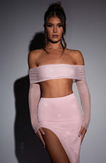 Top Jana - rosa brillante