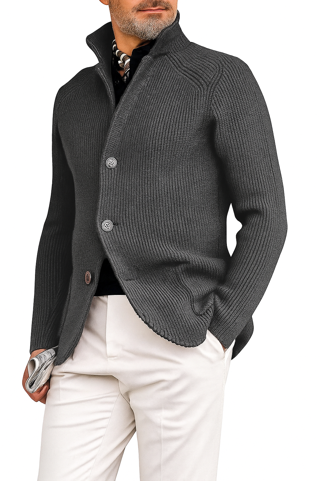 Marcel - Chaqueta de Punto Elegante