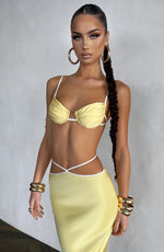Top Jasmyn - amarillo limón