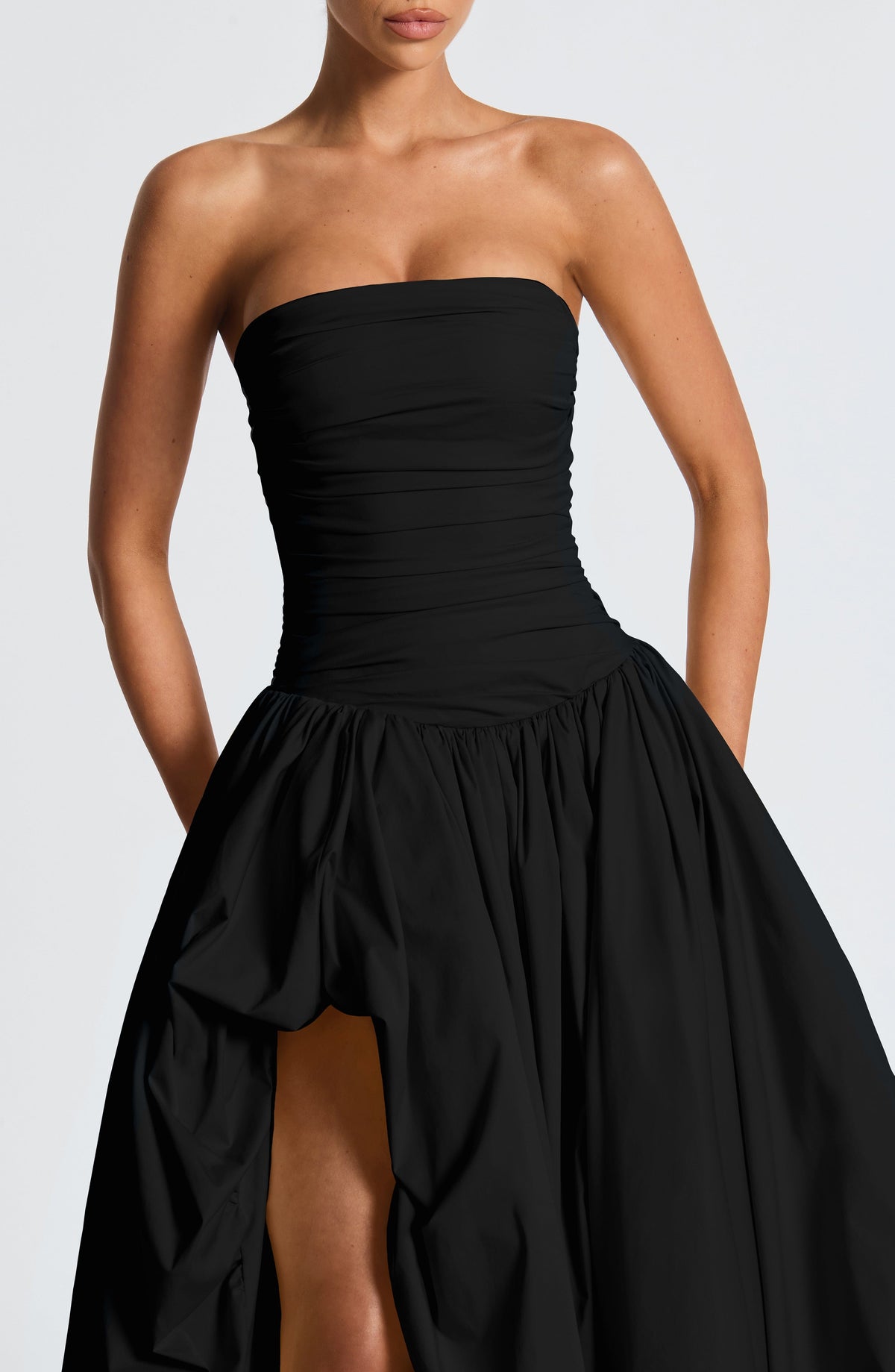 Vestido largo Jillian - negro