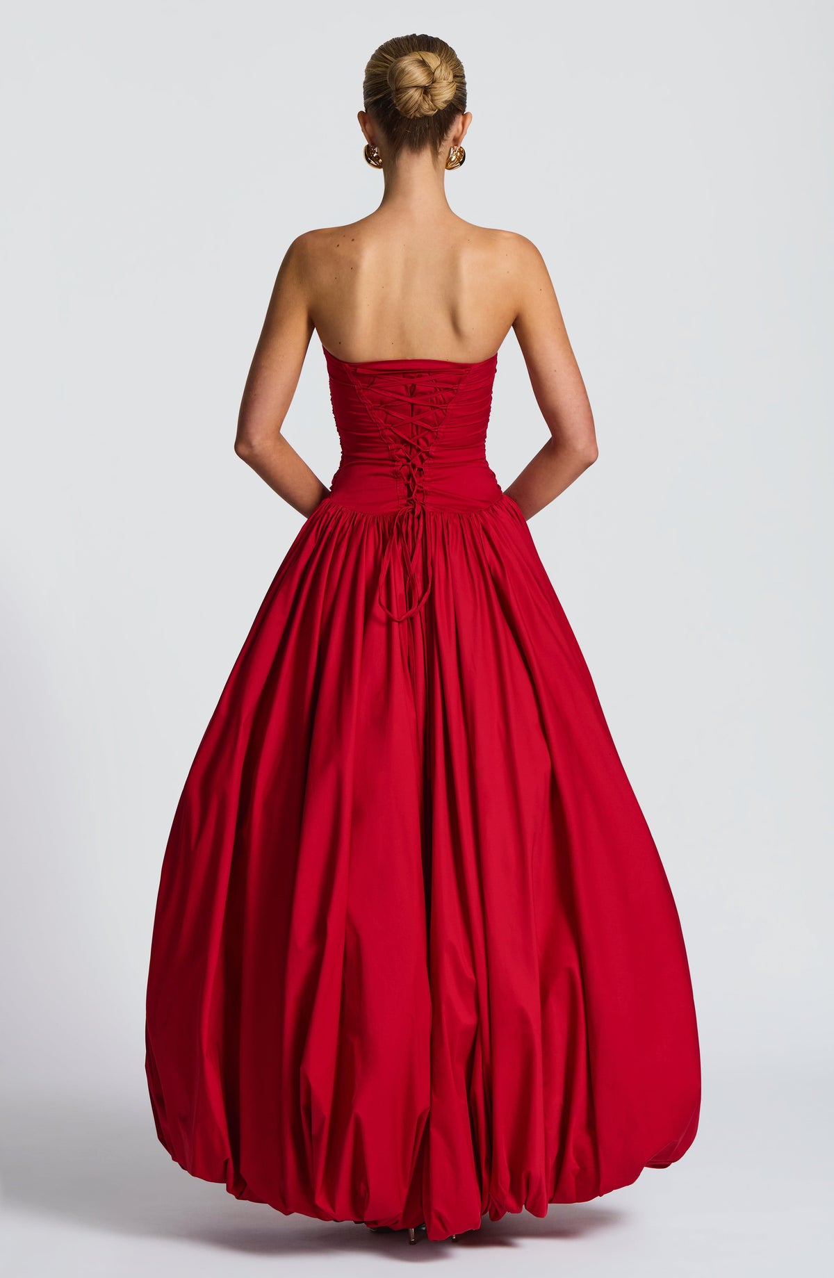 Vestido largo Jillian - rojo