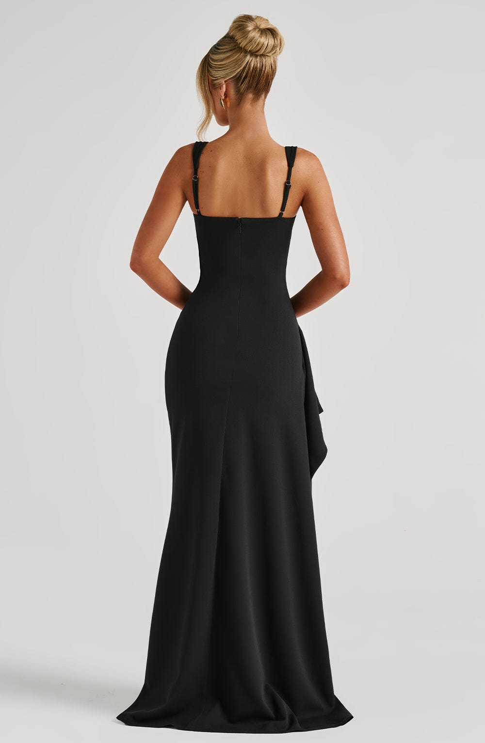 Vestido largo Katana - negro