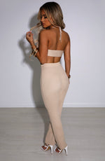 Top corto Kyana - beige