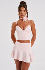 Top Louisa - rosa empolvado